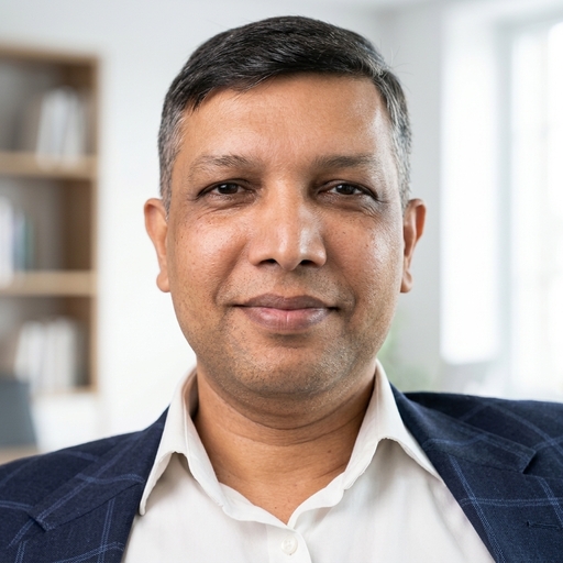 Portrait of Bishwajit Kumer Dey